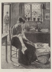 战争中，在小屋里